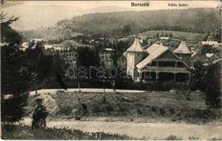 1913 Borszék, Borsec; Szini villa. Soós kiadása / villa (EK)