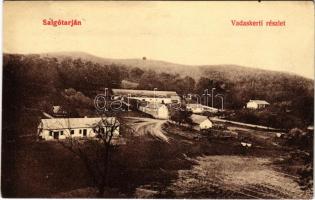 1909 Salgótarján, Vadaskerti részlet. Friedler Ármin kiadása (EK)