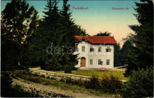 1913 Parádfürdő, Zsuzsanna lak. Fogyasztási szövetkezet kiadása (EK)