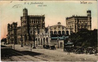 1917 Wien, Vienna, Bécs; K. k. Nordbahnhof (erbaut 1866) / railway station (Rb)