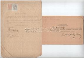 1941 Kibéd (Erdély), akkor Maros-Torda vármegye, 4 db katonai témájú dokumentum + erdőszentgyörgyi l...