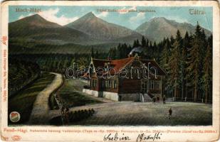 Felsőhági, Visne Hagy, Vysné Hágy (Magas-Tátra, Vysoké Tatry); Hohenlohe herceg vadászlakja. Feitzinger Ede 1902/12. 258. / hunting castle (EB)