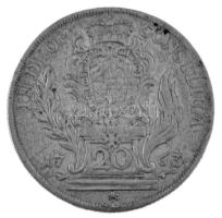 Német Államok / Bajorország 1763. 20kr Ag "III. Miksa József" (6,51g) T:VF, patina, peremh...