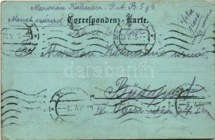 1915 Ljubljana, Laibach; vom Schlossberg. / night (EK)