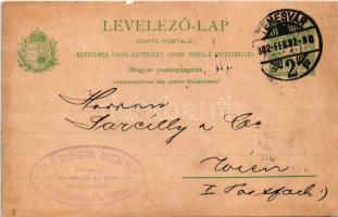 Lugos, Lugoj; Széchenyi utca, Singer varrógép üzlet / street view, shops (r)