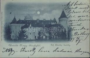 1899 Nagykároly the castle of Count Károlyi (EK)