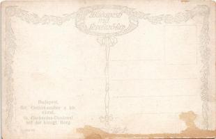 Budapest I. Szt. Gellért szobor és királyi vár. B.K.W.I. S. 280/19. s: Götczinger (Rb)