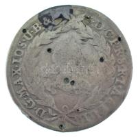 Német Államok / Bajorország 1768. 10kr Ag "III. Miksa József" (3,44g) T:F,VG, lyukasztott, forrasztott German States / Bavaria 1768. 10 Kreuzers Ag "Maximilian III. Joseph" (3,44g) C:F,VG, holed, soldered Krause KM#526