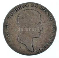 Német államok / Poroszország 1816B 1/6T Ag "III. Frigyes Vilmos" (5,11g) T:VF patina
Germ...