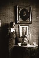 Régi lakásbelsők, bútorok, 12 db különböző méretű fotónegatív