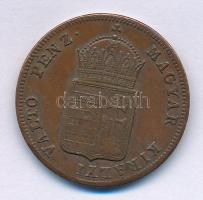 1848. 1kr Cu T:XF anyaghiba Adamo B1