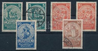 1924 Jótékonyság sor 2 másodpéldánnyal Mi 351-354 (Mi EUR 120.-)