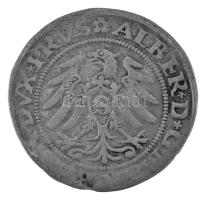 Német Államok / Porosz Hercegség 1530S 1gr Ag "I. Albert" (1,84g) T:VF patina, picit hajlo...