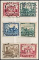 1930 Jótékonyság 6 db bélyeg Mi 450-453 (Mi EUR 130.-)