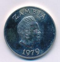 Zambia 1979. 5K Ag "WWF - Zambézi mocsárantilop" T:UNC,AU ujjlenyomat
Zambia 1979. 5 Kwac...