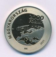 2021. 2000Ft Cu-Ni "Az Európa Tanács magyar elnöksége" kapszulában T:P
