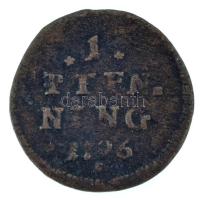 Német Államok / Bajorország 1796. 1pf Cu "III. Miksa József" (1,15g) T:F, patina German States / Bavaria 1796. 1 Pfenning Cu "Maximilian III. Joseph" (1,15g) C:F, patina Krause KM#523