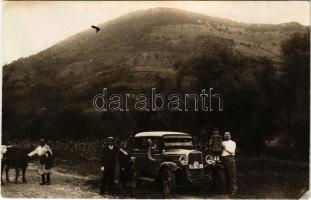 1933 Oravicabánya, Oravica, Oravicza, Oravita; régi automobil / vintage automobile, car. Fotograf Ludovic Kovács photo (EK)