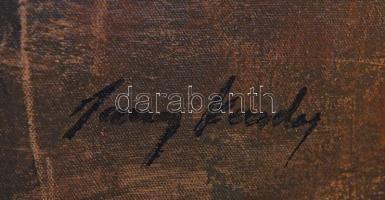 Kardos János (1946-2018): Kiss (Csók) Olaj, vászon Jelzett. keretben. 90x120 cm