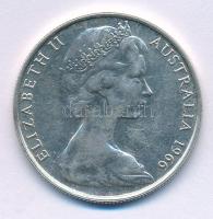 Ausztrália 1966. 50c Ag "II. Erzsébet" T:AU patina Australia 1966. 50 Cents Ag "Elizabeth II" C:AU patina Krause KM#67