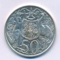 Ausztrália 1966. 50c Ag "II. Erzsébet" T:AU patina
Australia 1966. 50 Cents Ag "Eliz...