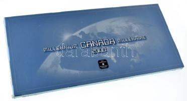Kanada 2000. 25c (13xklf) "Millennium" szett T:UNC
anada 2000. 25 Cents (13xdiff) "M...
