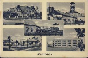 Aknaszlatina with salt mine and airplane