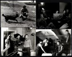 cca 1950-1960 Magyar filmek werkfotói, 10 db, 9×12 cm