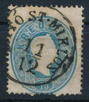 1861 15kr "(LIPT)Ó ST. MIKLÓS" (Gudlin 70 p)