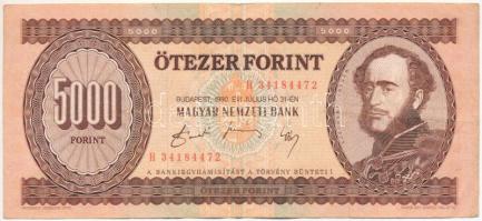 1990. 5000Ft "H 34184472" T:F Adamo F49