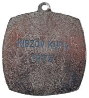 1975. "KISZÖV (Kisipari Szövetkezetek Szövetsége) Kupa" fém díjérem szalag nélkül (38mm) T...