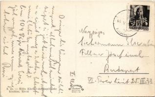 1944 Ercsi, Piactér, Gévay vendéglő, étterem, Fő utca, üzlet, Kis-Duna sziget, Bánffy vendéglő. Köln...