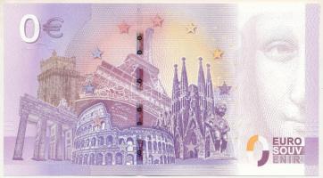 Olaszország 2018. 0E "Rómeó és Júlia erkélye" szuvenír bankjegy "SEAC 000865" T:...