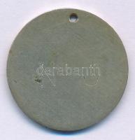 1936. 2P Ag "Liszt Ferenc" T:F hátlap lecsiszolva, gravírozva, lyukasztva Adamo P7.3