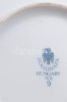 Hollóházi Jurcsák László által tervezett váza: Női fejek. Matricás, jelzett, hibátlan, m: 24 cm, d: ...