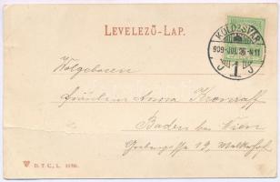 1909 Kolozsvár, Cluj; Igazságügyi palota / Palace of Justice (fa)