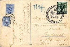 Österreich kehrt Heim! 10. April 1938 / Osztrák náci propaganda horogkereszttel / Austrian Nazi prop...