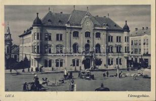 Léva regional hall with market