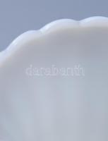 Opalitüveg váza, jelzés nélkül, m: 17,5 cm