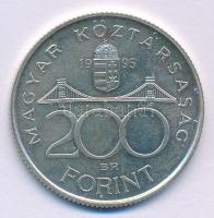 1995. 200Ft Ag "Deák" kapszulában T:UNC 
Adamo F13.1