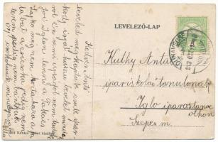 1913 Dunavecse, Állami elemi iskola. Kovács Bálint kiadása (EK)