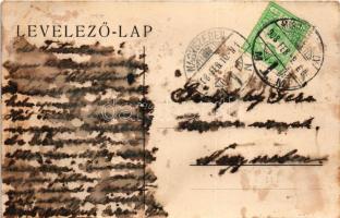 1908 Marosvásárhely, Targu Mures; Széchenyi tér, Székely Dénes cipész üzlete, piac. Révész Béla kiad...