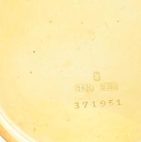 Hausmann &amp; Co 14K arany óra. (Au) jelzett, működik d: 48 mm