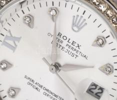 Rolex Oyster Perpetual automata karóra, igényes gyűjtői replika, Wimbledon számlappal, naptárkijelzé...