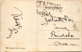 Kudzsir, Kudsir, Cugir; Vasgyári vízmedence. Gyöngyösi Gyula kiadása / ironworks, factory, water bas...