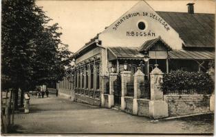 1907 Boksánbánya, Németbogsán, Deutsch-Bogsan, Bocsa Montana; szanatórium / Sanatorium Dr. Velicsek (EK)