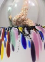 cca 1980-1985, Mathildenhütte Manufaktúra, Hans Jürgen Richartz designer: Postmodern olajégő, anyagá...