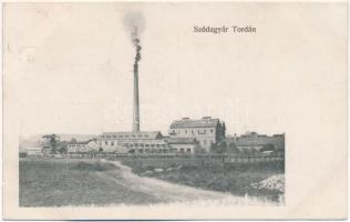 Torda, Turda; szódagyár. Mádli András vendéglős kiadása / soda factory