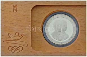 Spanyolország 1992. 2000P Ag "Nyári Olimpia 1992 Barcelona - Futás" fa dísztokban, tanúsít...