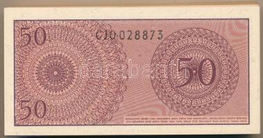 Indonézia 1964. 50s (104x) sorszámkövető sorozatokkal T:UNC-XF pár sarokhajlás
Indonesia 1964. 50 S...